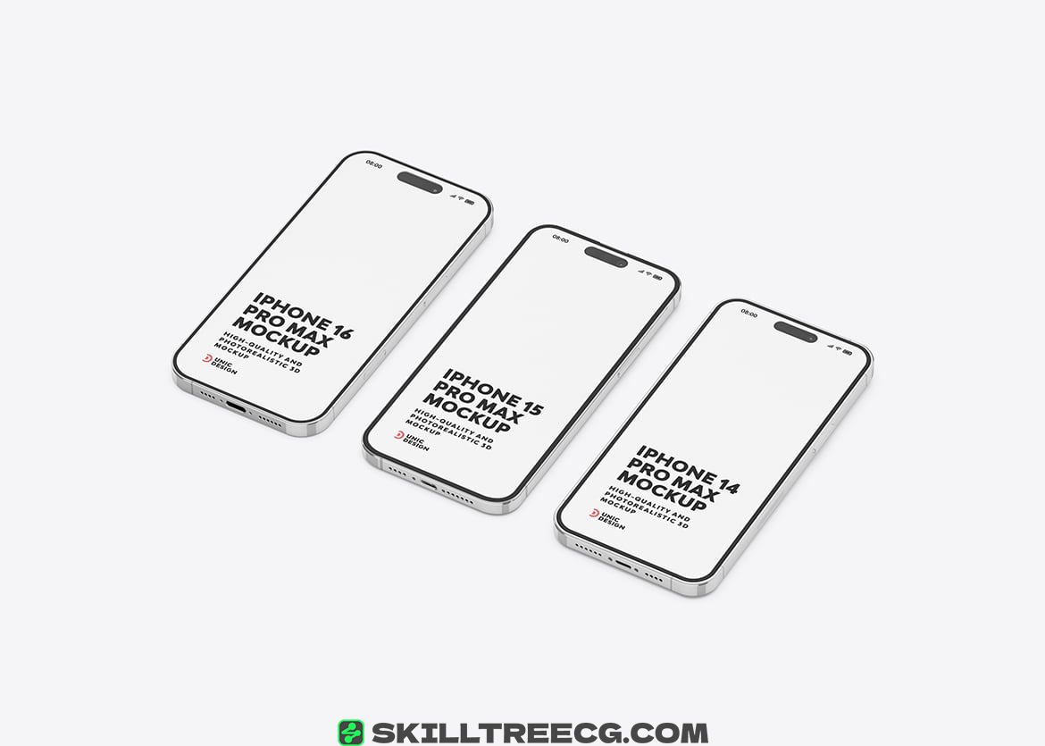 图片[7]-iPhone 14 iPhone 15 iPhone 16 Mockup（723308）-技能树